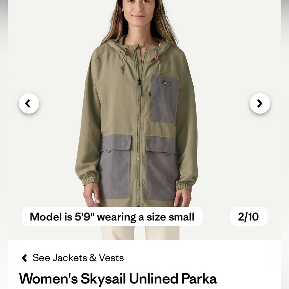 Patagonia Women's Skysail Unlined Parka - Picture 6 of 6